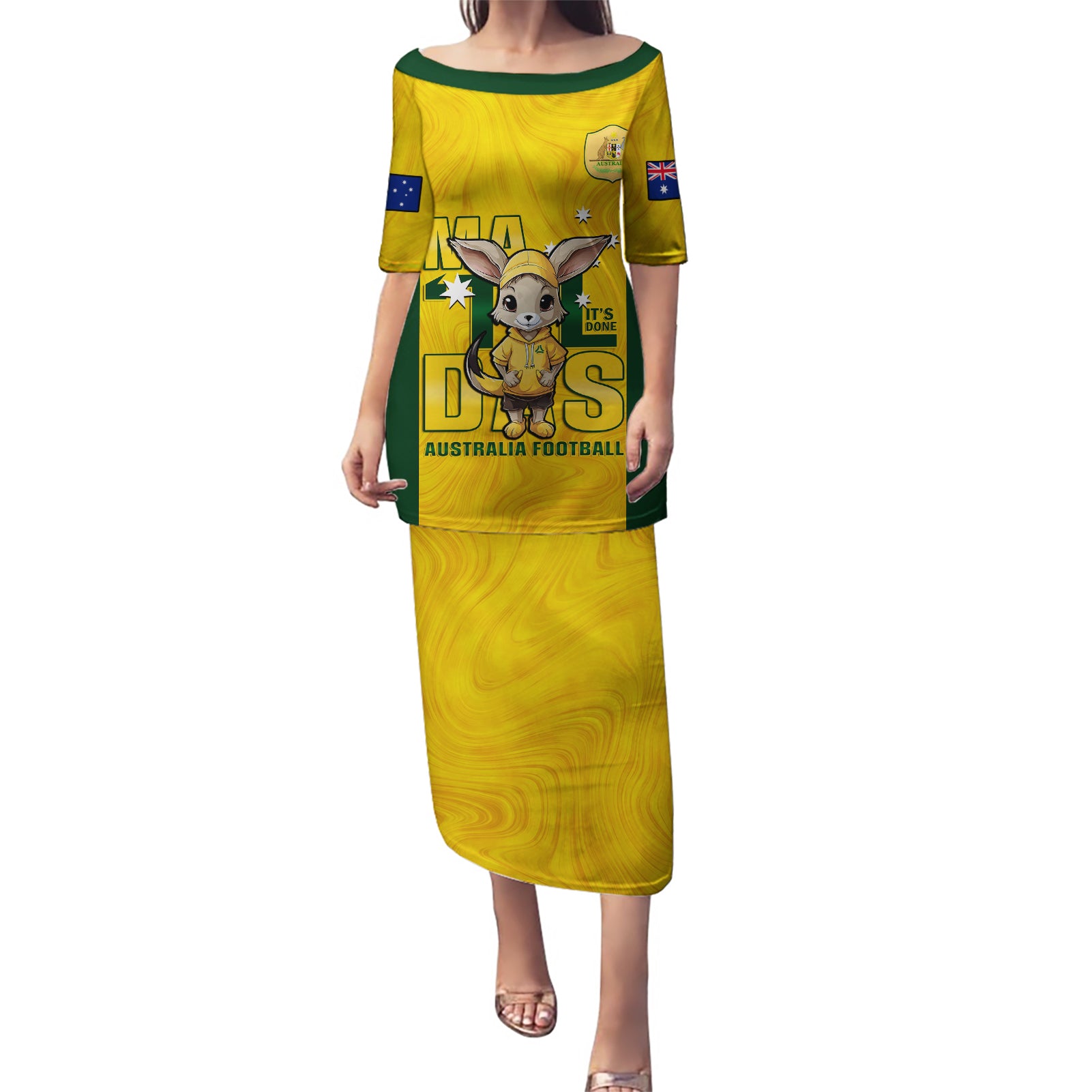 custom-matildas-puletasi-australian-cute-mascot-unique-gold-version