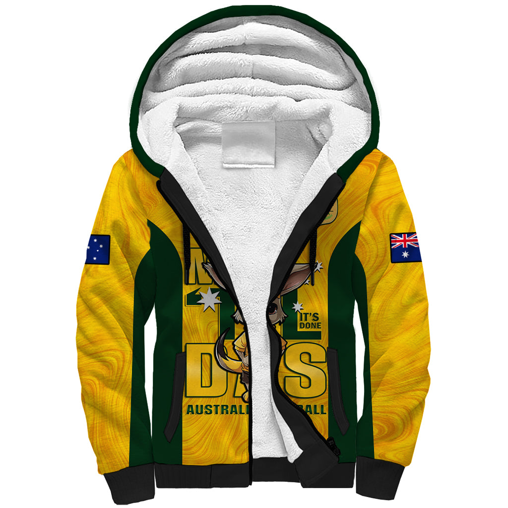 custom-matildas-sherpa-hoodie-australian-cute-mascot-unique-gold-version