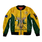 custom-matildas-sleeve-zip-bomber-jacket-australian-cute-mascot-unique-gold-version