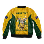 custom-matildas-sleeve-zip-bomber-jacket-australian-cute-mascot-unique-gold-version