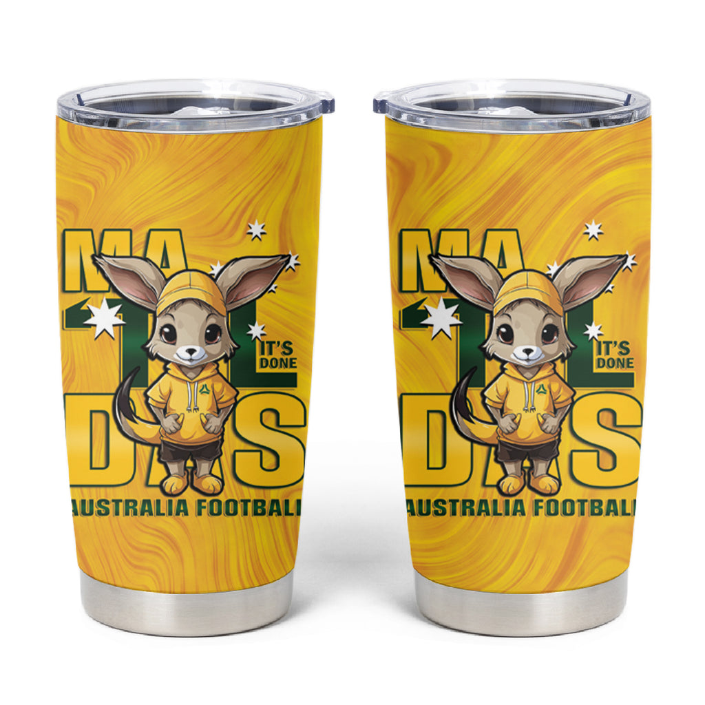 Matildas Tumbler Cup Australian Cute Mascot Unique Gold Version