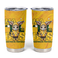 Matildas Tumbler Cup Australian Cute Mascot Unique Gold Version
