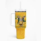 Matildas Tumbler With Handle Australian Cute Mascot Unique Gold Version