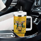 Matildas Tumbler With Handle Australian Cute Mascot Unique Gold Version