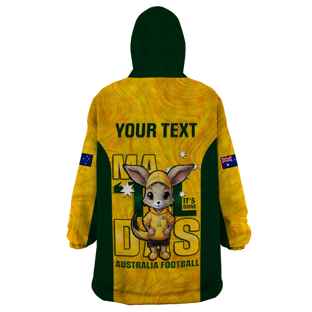 custom-matildas-wearable-blanket-hoodie-australian-cute-mascot-unique-gold-version