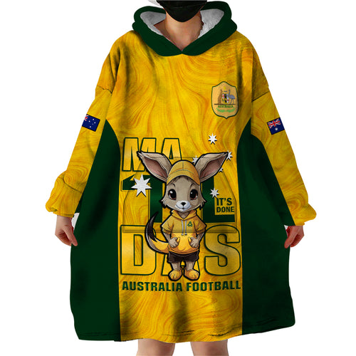 custom-matildas-wearable-blanket-hoodie-australian-cute-mascot-unique-gold-version