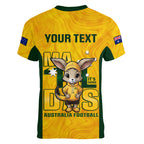 custom-matildas-women-v-neck-t-shirt-australian-cute-mascot-unique-gold-version