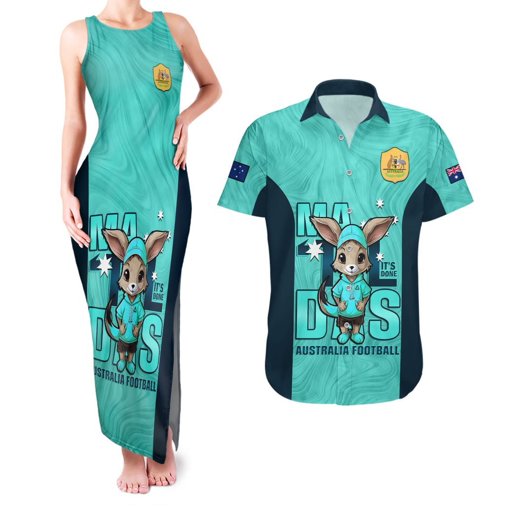 custom-matildas-couples-matching-tank-maxi-dress-and-hawaiian-shirt-australian-cute-mascot-unique-turquosie-version