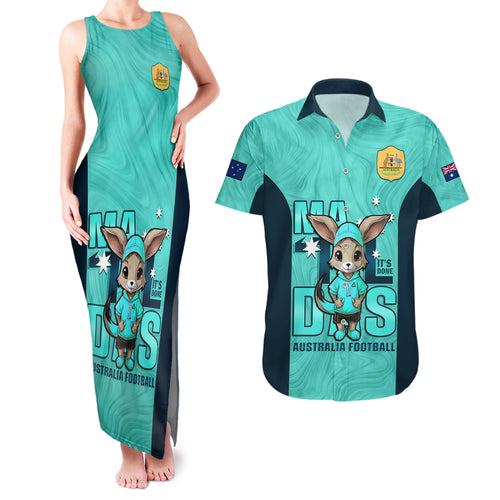 custom-matildas-couples-matching-tank-maxi-dress-and-hawaiian-shirt-australian-cute-mascot-unique-turquosie-version