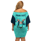 custom-matildas-family-matching-off-shoulder-short-dress-and-hawaiian-shirt-australian-cute-mascot-unique-turquosie-version