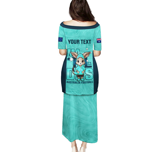 custom-matildas-family-matching-puletasi-dress-and-hawaiian-shirt-australian-cute-mascot-unique-turquosie-version
