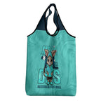 Turquoise Matildas Grocery Bag Australian Cute Mascot Unique