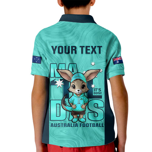 custom-matildas-kid-polo-shirt-australian-cute-mascot-unique-turquosie-version