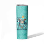 Matildas Skinny Tumbler Australian Cute Mascot Unique Turquosie Version