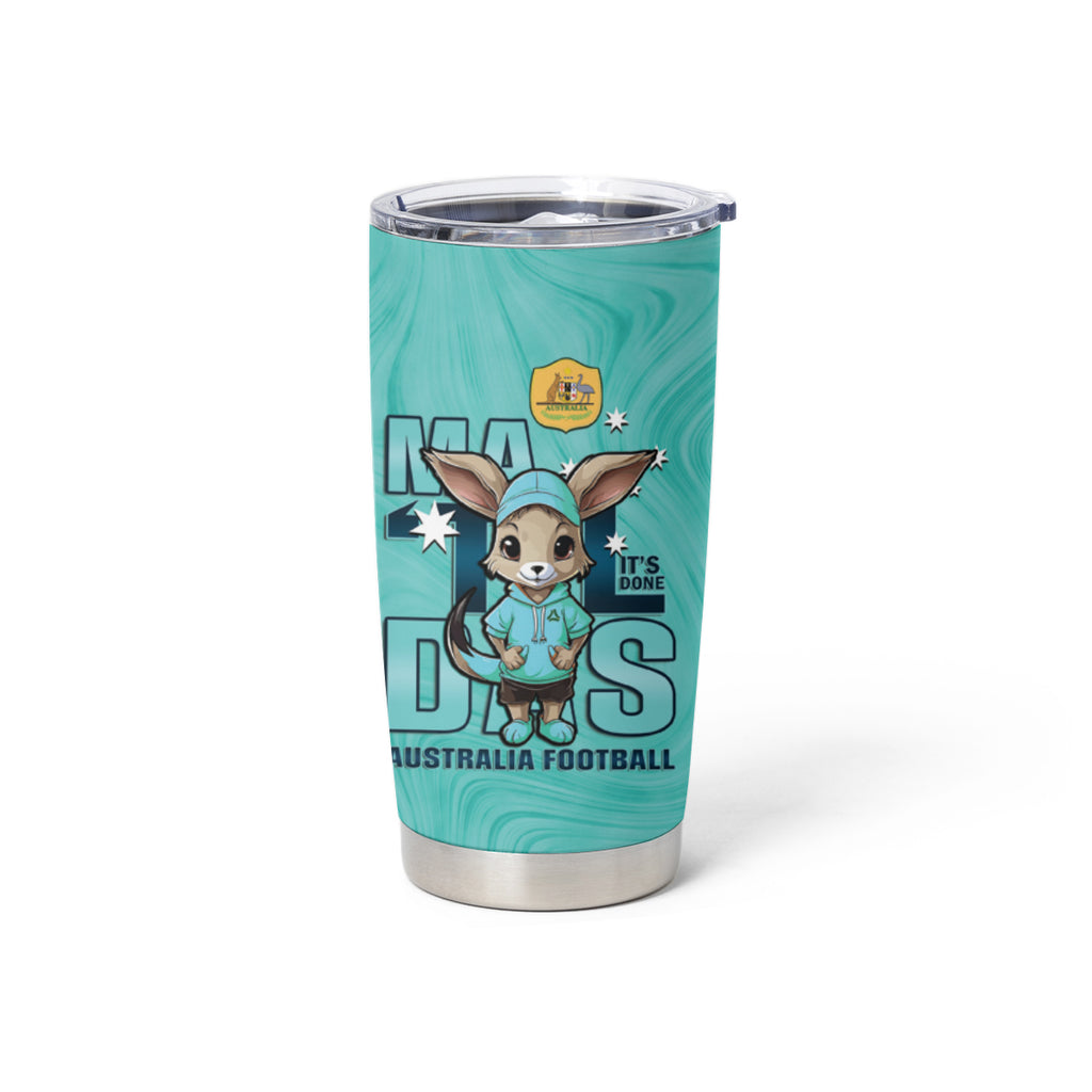 Matildas Tumbler Cup Australian Cute Mascot Unique Turquosie Version