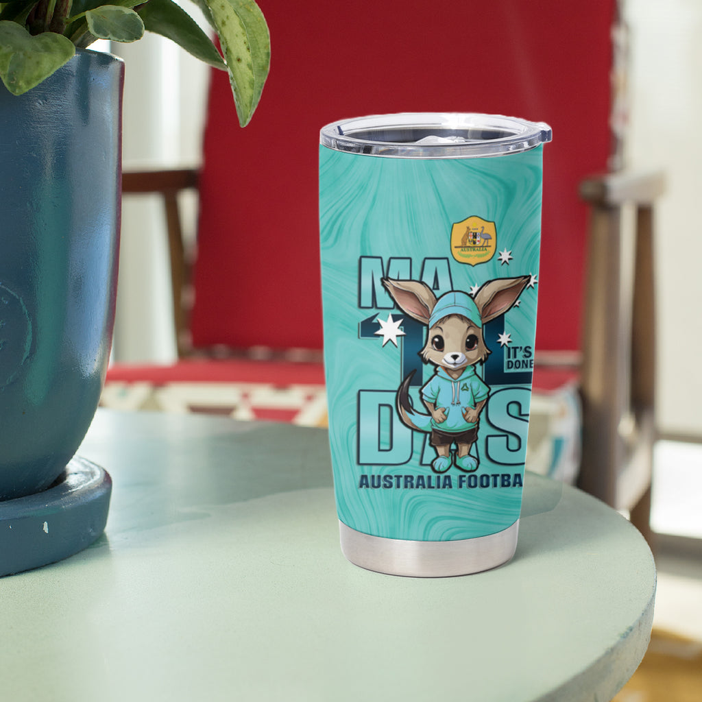 Matildas Tumbler Cup Australian Cute Mascot Unique Turquosie Version