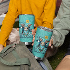 Matildas Tumbler Cup Australian Cute Mascot Unique Turquosie Version