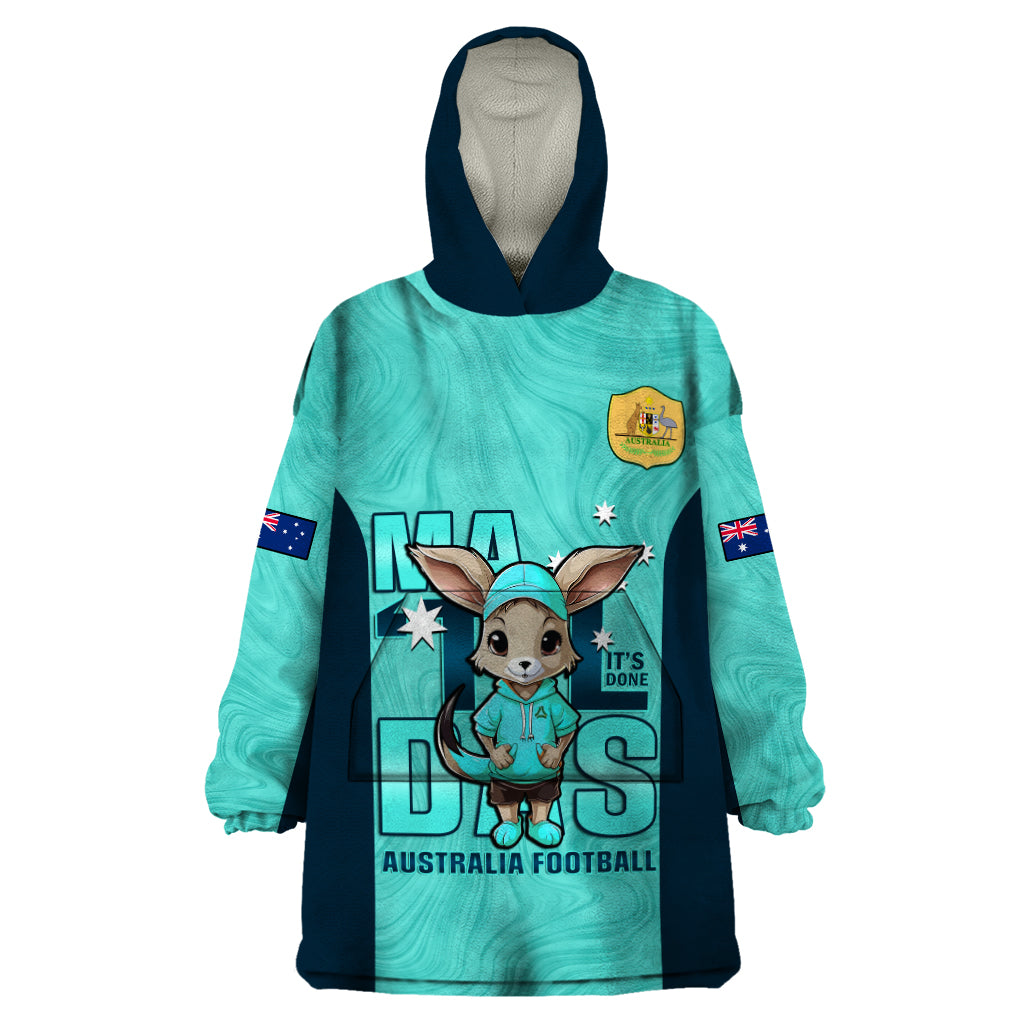 custom-matildas-wearable-blanket-hoodie-australian-cute-mascot-unique-turquosie-version
