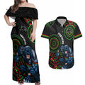 custom-nrl-panthers-couples-matching-off-shoulder-maxi-dress-and-hawaiian-shirt-indigenous-penrith-dynamic-black-version