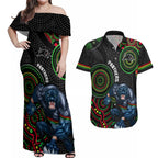custom-nrl-panthers-couples-matching-off-shoulder-maxi-dress-and-hawaiian-shirt-indigenous-penrith-dynamic-black-version