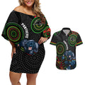 custom-nrl-panthers-couples-matching-off-shoulder-short-dress-and-hawaiian-shirt-indigenous-penrith-dynamic-black-version