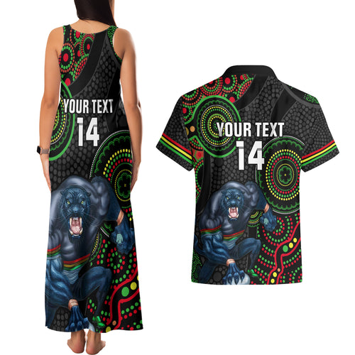 custom-nrl-panthers-couples-matching-tank-maxi-dress-and-hawaiian-shirt-indigenous-penrith-dynamic-black-version