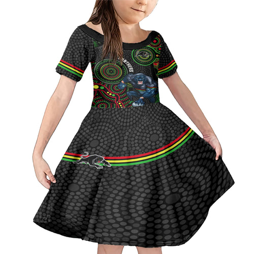 custom-nrl-panthers-family-matching-mermaid-dress-and-hawaiian-shirt-indigenous-penrith-dynamic-black-version