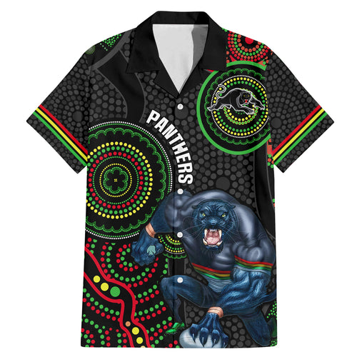custom-nrl-panthers-family-matching-mermaid-dress-and-hawaiian-shirt-indigenous-penrith-dynamic-black-version