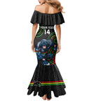 custom-nrl-panthers-family-matching-mermaid-dress-and-hawaiian-shirt-indigenous-penrith-dynamic-black-version