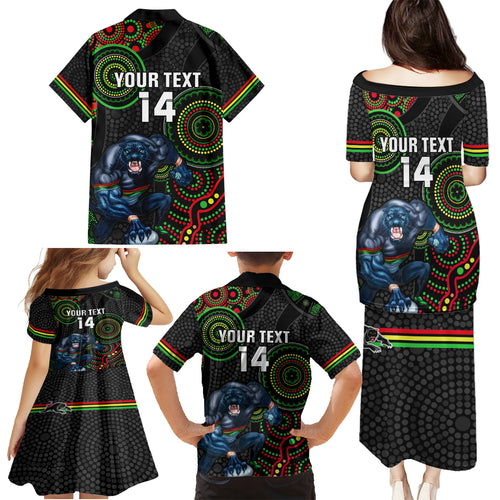 custom-nrl-panthers-family-matching-puletasi-dress-and-hawaiian-shirt-indigenous-penrith-dynamic-black-version