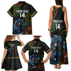 custom-nrl-panthers-family-matching-tank-maxi-dress-and-hawaiian-shirt-indigenous-penrith-dynamic-black-version
