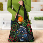 NRL Panthers Grocery Bag Indigenous Penrith Dynamic Black Version