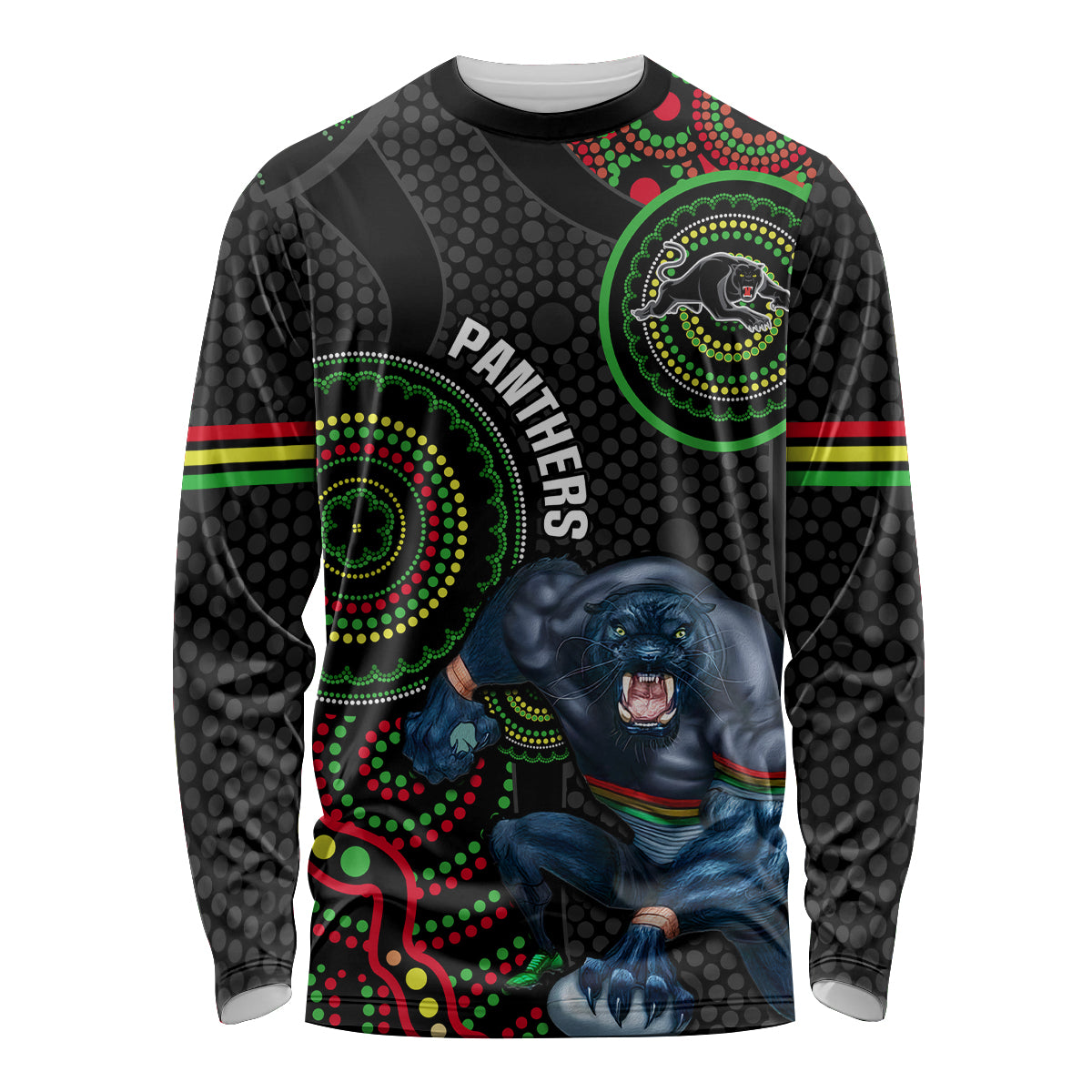 custom-nrl-panthers-long-sleeve-shirt-indigenous-penrith-dynamic-black-version