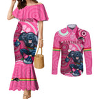 custom-nrl-panthers-couples-matching-mermaid-dress-and-long-sleeve-button-shirt-indigenous-penrith-dynamic-pink-version