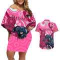 custom-nrl-panthers-couples-matching-off-shoulder-short-dress-and-hawaiian-shirt-indigenous-penrith-dynamic-pink-version