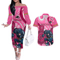 custom-nrl-panthers-couples-matching-off-the-shoulder-long-sleeve-dress-and-hawaiian-shirt-indigenous-penrith-dynamic-pink-version