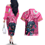 custom-nrl-panthers-couples-matching-off-the-shoulder-long-sleeve-dress-and-hawaiian-shirt-indigenous-penrith-dynamic-pink-version