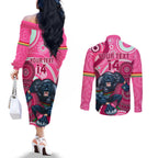 custom-nrl-panthers-couples-matching-off-the-shoulder-long-sleeve-dress-and-long-sleeve-button-shirt-indigenous-penrith-dynamic-pink-version
