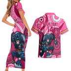 custom-nrl-panthers-couples-matching-short-sleeve-bodycon-dress-and-hawaiian-shirt-indigenous-penrith-dynamic-pink-version