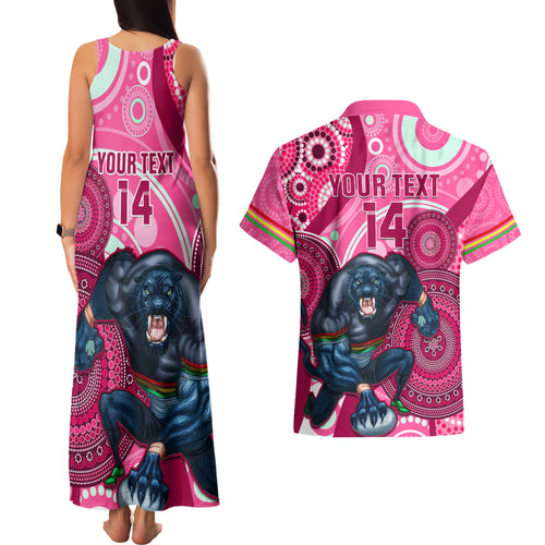 custom-nrl-panthers-couples-matching-tank-maxi-dress-and-hawaiian-shirt-indigenous-penrith-dynamic-pink-version