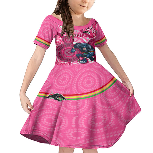 custom-nrl-panthers-family-matching-mermaid-dress-and-hawaiian-shirt-indigenous-penrith-dynamic-pink-version