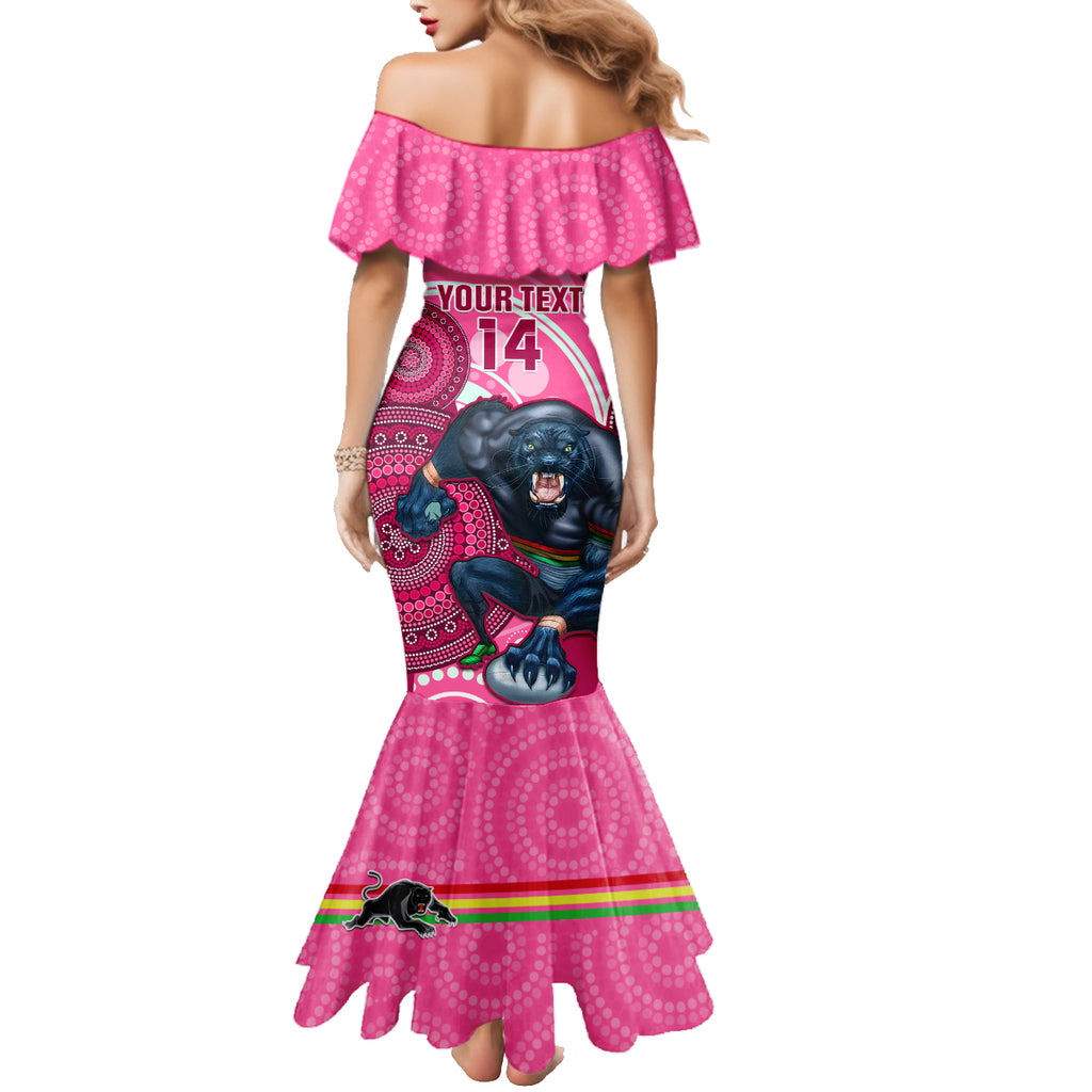 custom-nrl-panthers-family-matching-mermaid-dress-and-hawaiian-shirt-indigenous-penrith-dynamic-pink-version