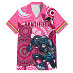 custom-nrl-panthers-family-matching-off-shoulder-long-sleeve-dress-and-hawaiian-shirt-indigenous-penrith-dynamic-pink-version