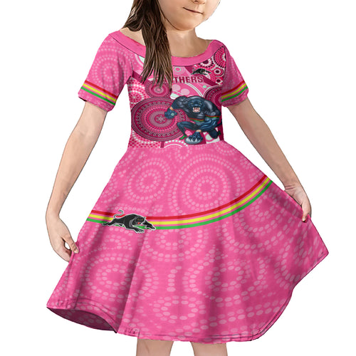 custom-nrl-panthers-family-matching-off-shoulder-maxi-dress-and-hawaiian-shirt-indigenous-penrith-dynamic-pink-version