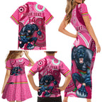 custom-nrl-panthers-family-matching-short-sleeve-bodycon-dress-and-hawaiian-shirt-indigenous-penrith-dynamic-pink-version