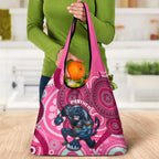 NRL Panthers Grocery Bag Indigenous Penrith Dynamic Pink Version