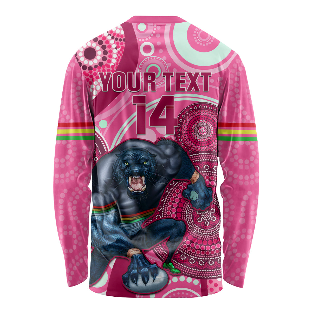 custom-nrl-panthers-long-sleeve-shirt-indigenous-penrith-dynamic-pink-version