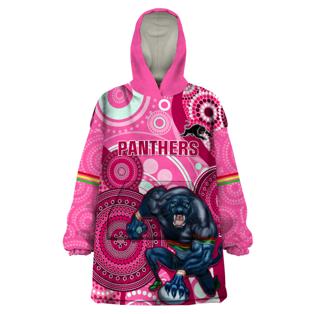 custom-nrl-panthers-wearable-blanket-hoodie-indigenous-penrith-dynamic-pink-version