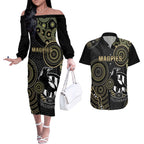 custom-afl-collingwood-couples-matching-off-the-shoulder-long-sleeve-dress-and-hawaiian-shirt-indigenous-magpies-dynamic-version