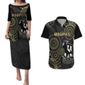custom-afl-collingwood-couples-matching-puletasi-dress-and-hawaiian-shirt-indigenous-magpies-dynamic-version